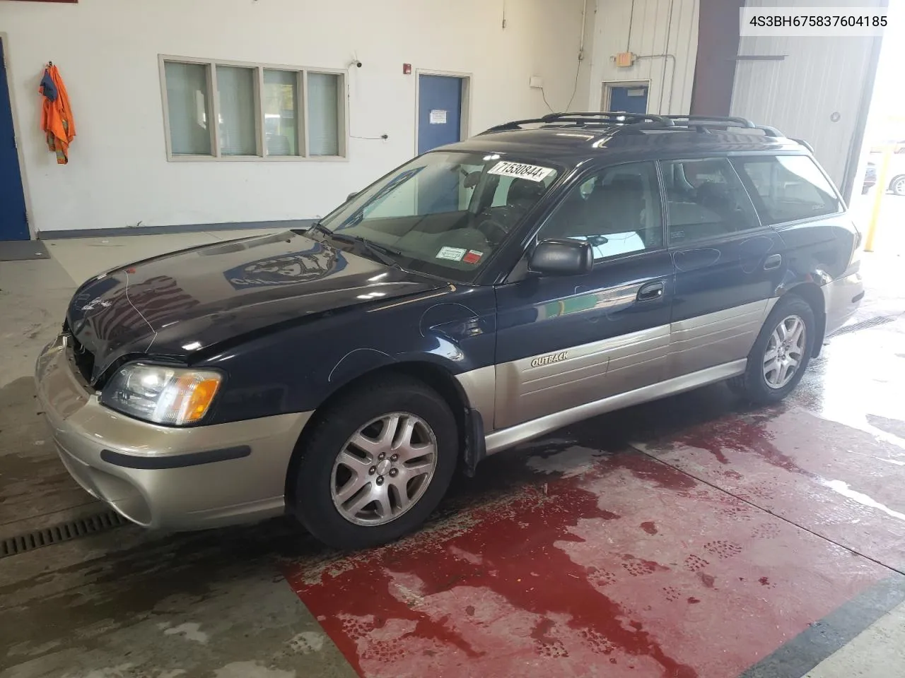 2003 Subaru Legacy Outback Awp VIN: 4S3BH675837604185 Lot: 71530844