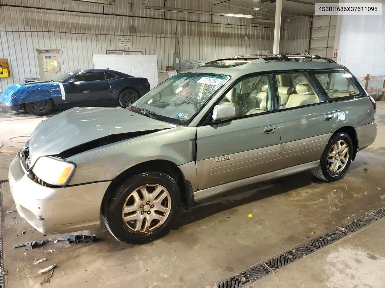 2003 Subaru Legacy Outback Limited VIN: 4S3BH686X37611095 Lot: 77119254