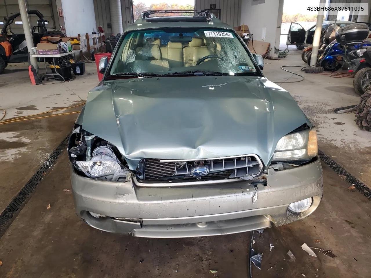 2003 Subaru Legacy Outback Limited VIN: 4S3BH686X37611095 Lot: 77119254