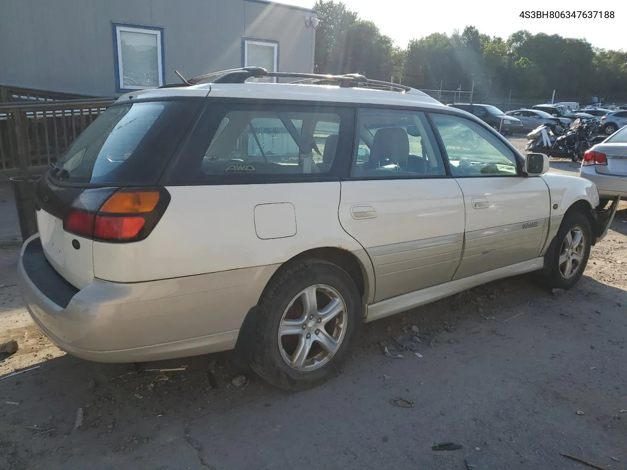 2004 Subaru Legacy Outback H6 3.0 Ll Bean VIN: 4S3BH806347637188 Lot: 63714404