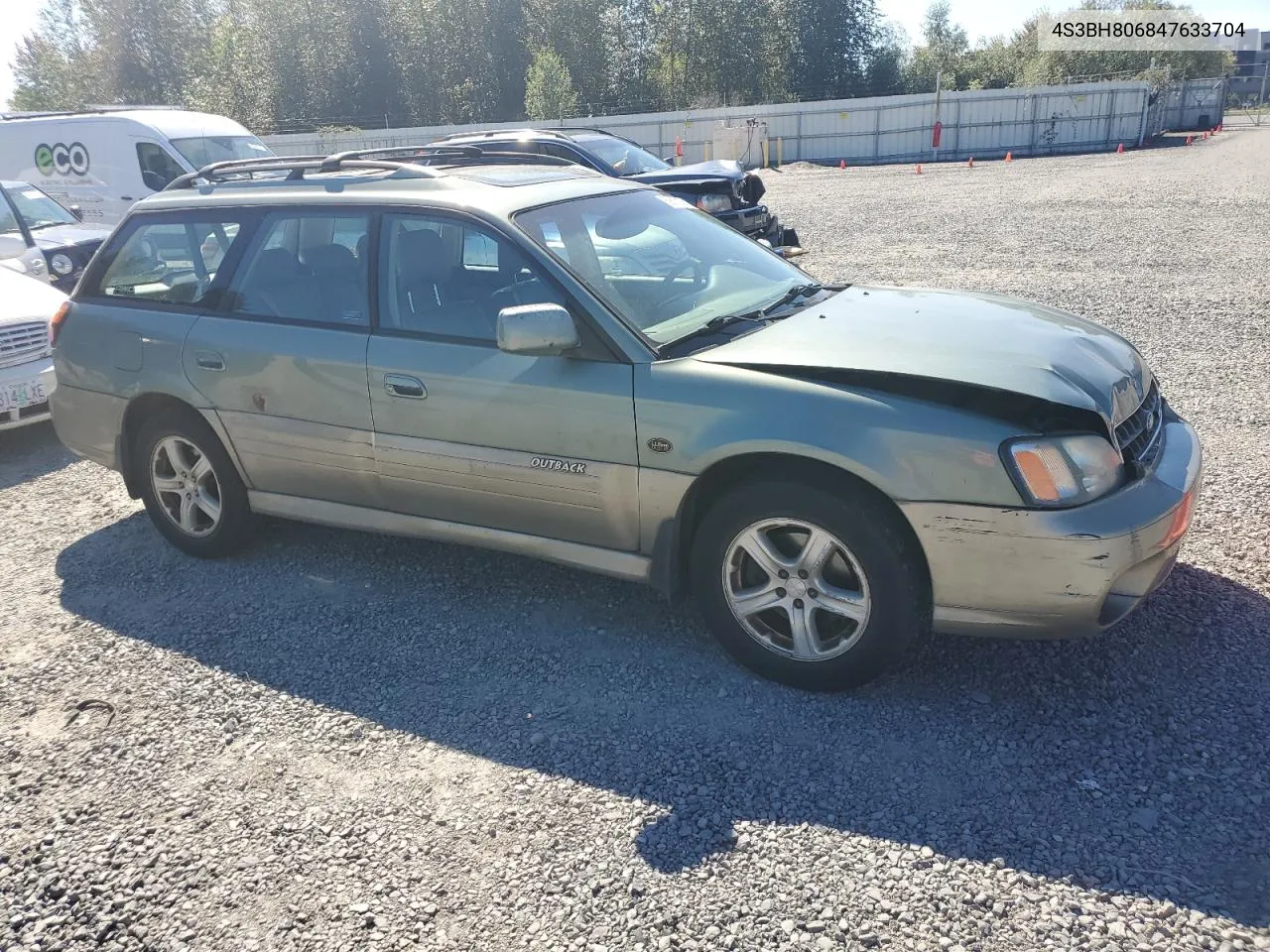 2004 Subaru Legacy Outback H6 3.0 Ll Bean VIN: 4S3BH806847633704 Lot: 69617174