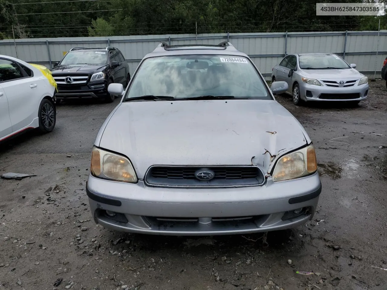 2004 Subaru Legacy L Special VIN: 4S3BH625847303585 Lot: 72864494