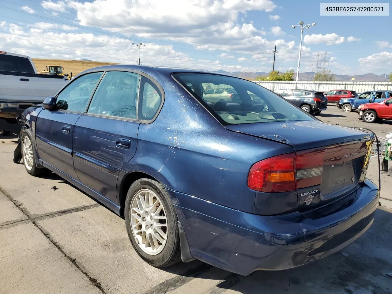 2004 Subaru Legacy L Special VIN: 4S3BE625747200571 Lot: 76013264