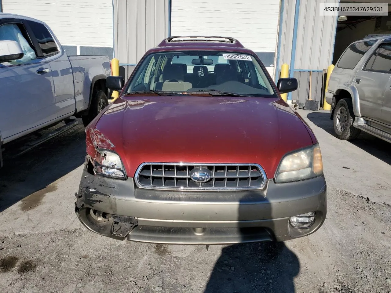 2004 Subaru Legacy Outback Awp VIN: 4S3BH675347629531 Lot: 80002524