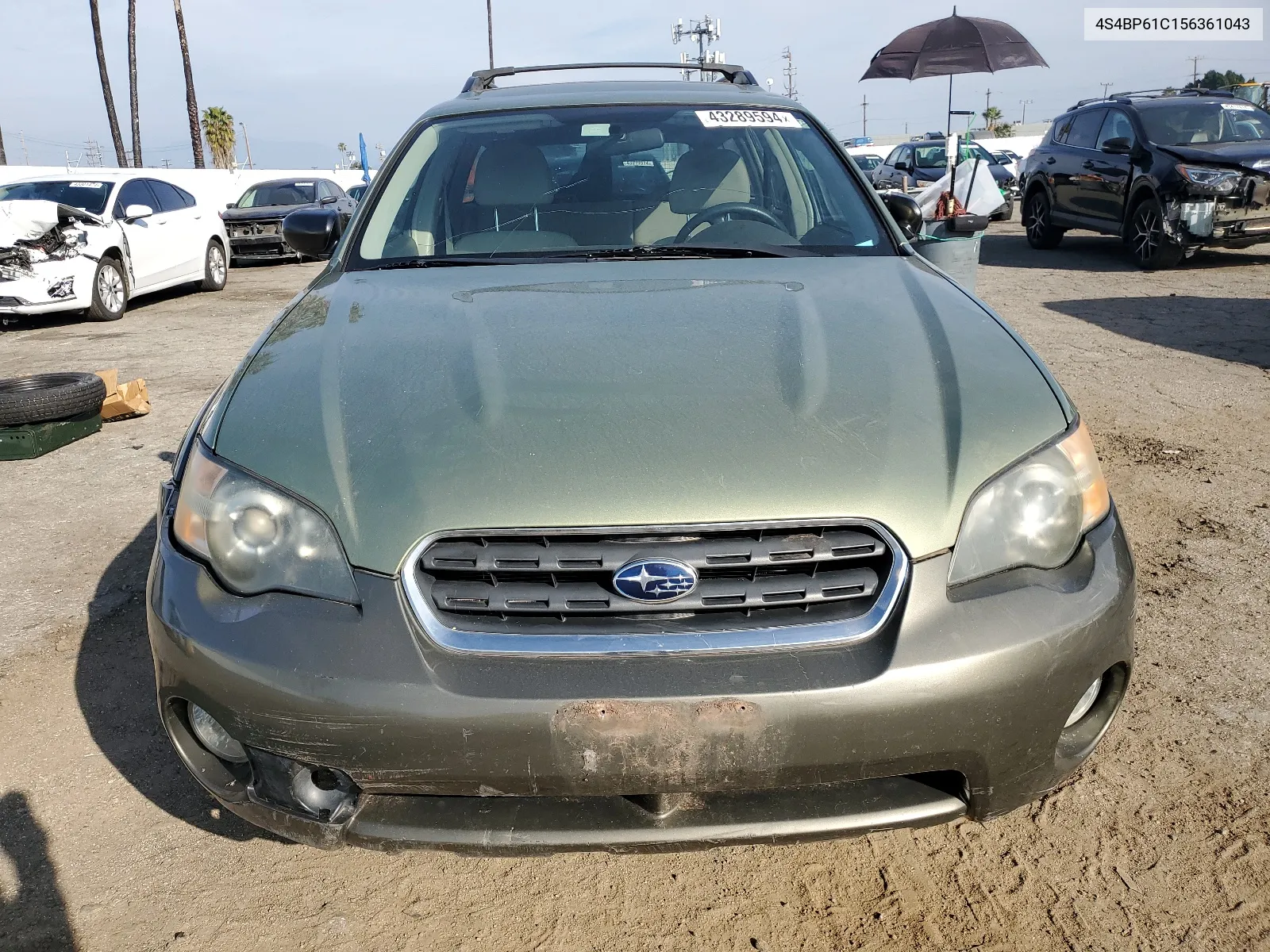 2005 Subaru Legacy Outback 2.5I VIN: 4S4BP61C156361043 Lot: 43289594