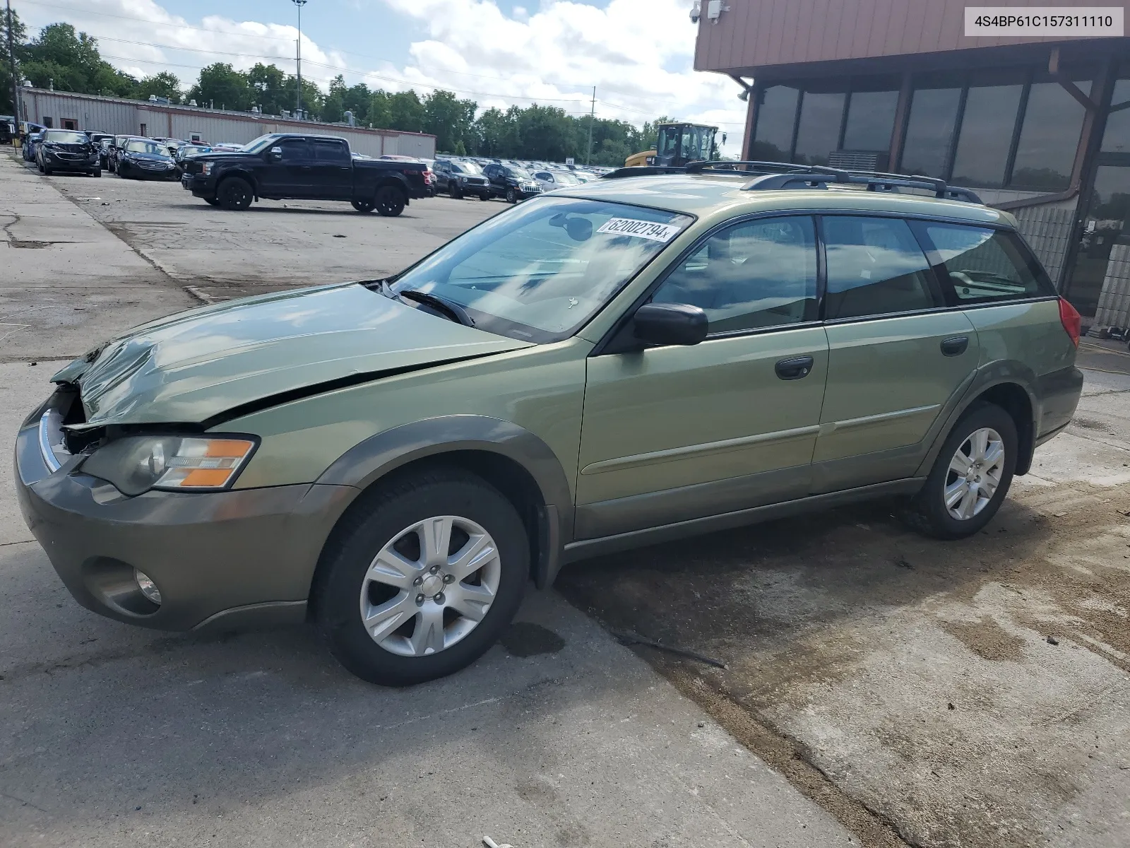 2005 Subaru Legacy Outback 2.5I VIN: 4S4BP61C157311110 Lot: 62002794