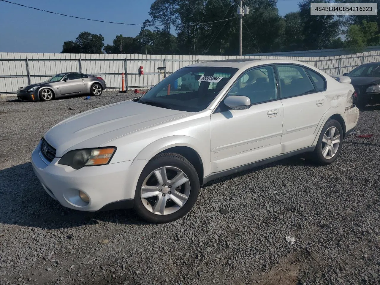 4S4BL84C854216323 2005 Subaru Legacy Outback 3.0R