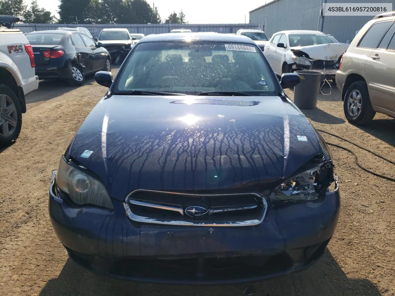 2005 Subaru Legacy 2.5I VIN: 4S3BL616957200816 Lot: 69134944