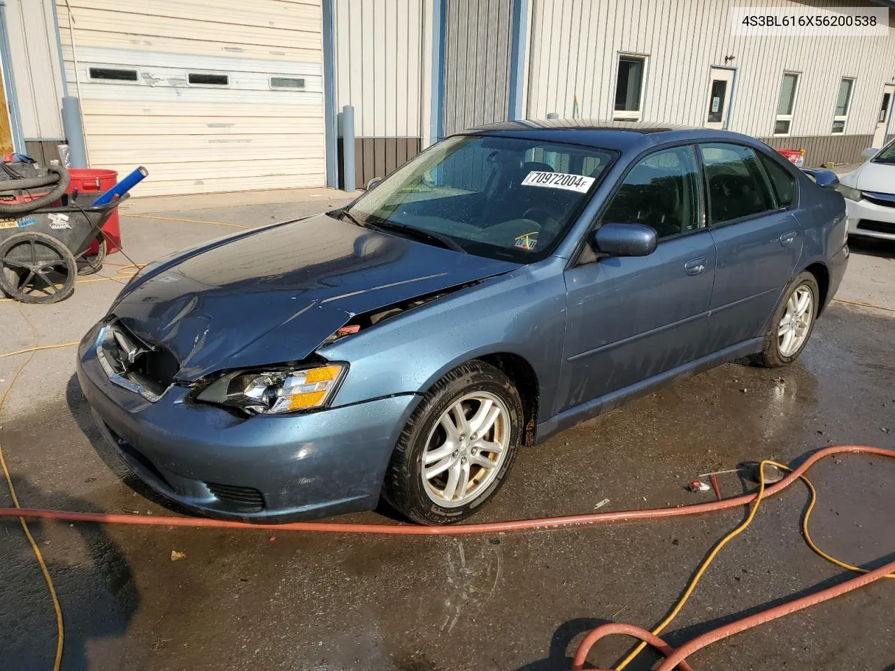 2005 Subaru Legacy 2.5I VIN: 4S3BL616X56200538 Lot: 70972004