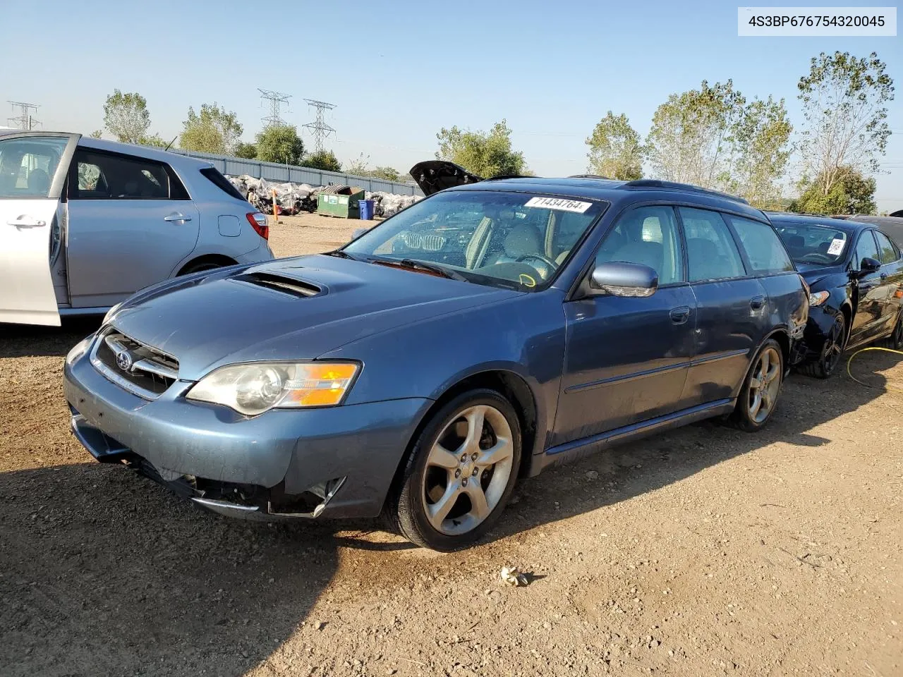 2005 Subaru Legacy Gt Limited VIN: 4S3BP676754320045 Lot: 71434764