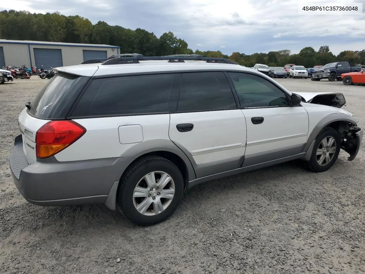 2005 Subaru Legacy Outback 2.5I VIN: 4S4BP61C357360048 Lot: 75812374