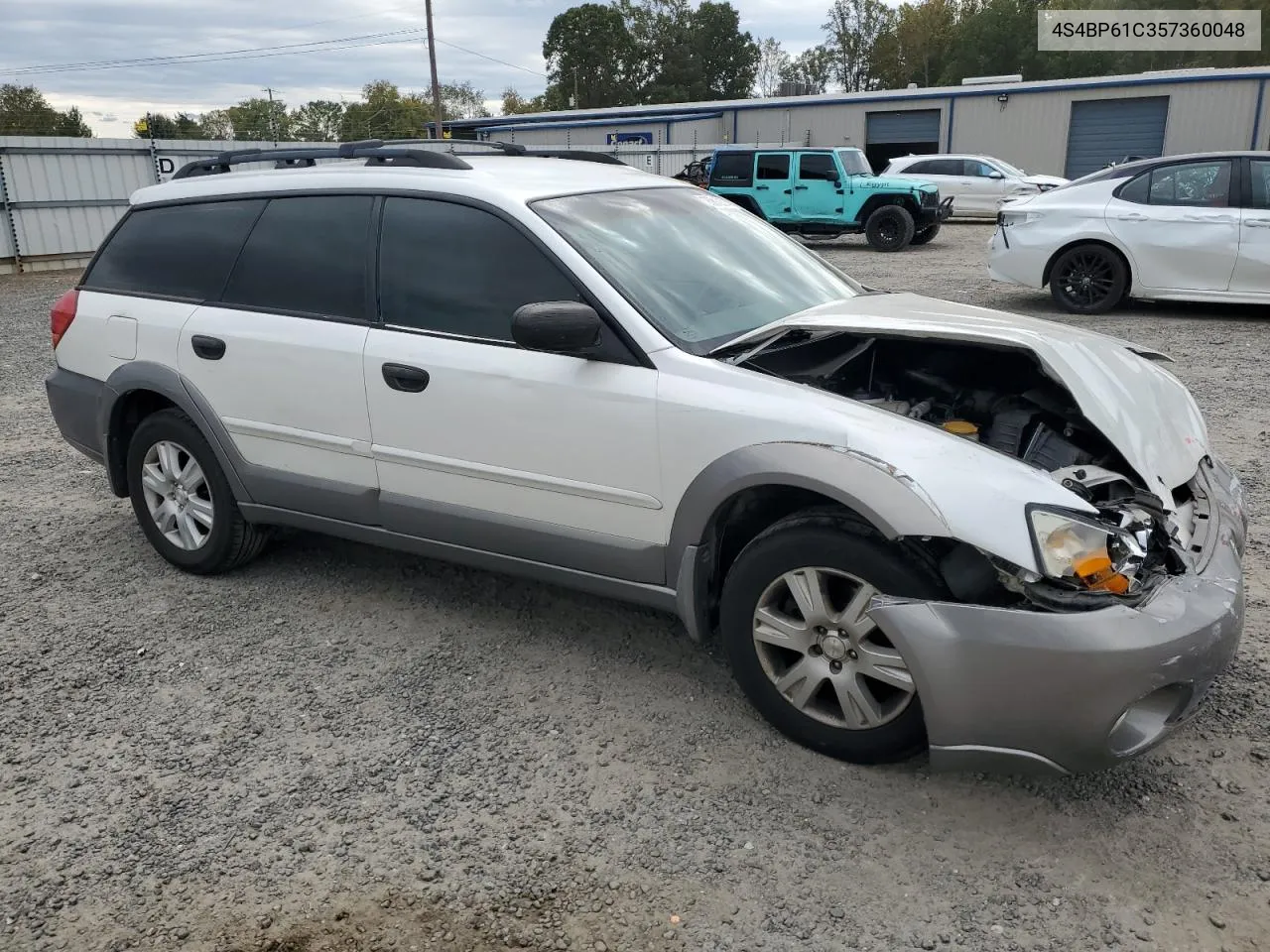 2005 Subaru Legacy Outback 2.5I VIN: 4S4BP61C357360048 Lot: 75812374