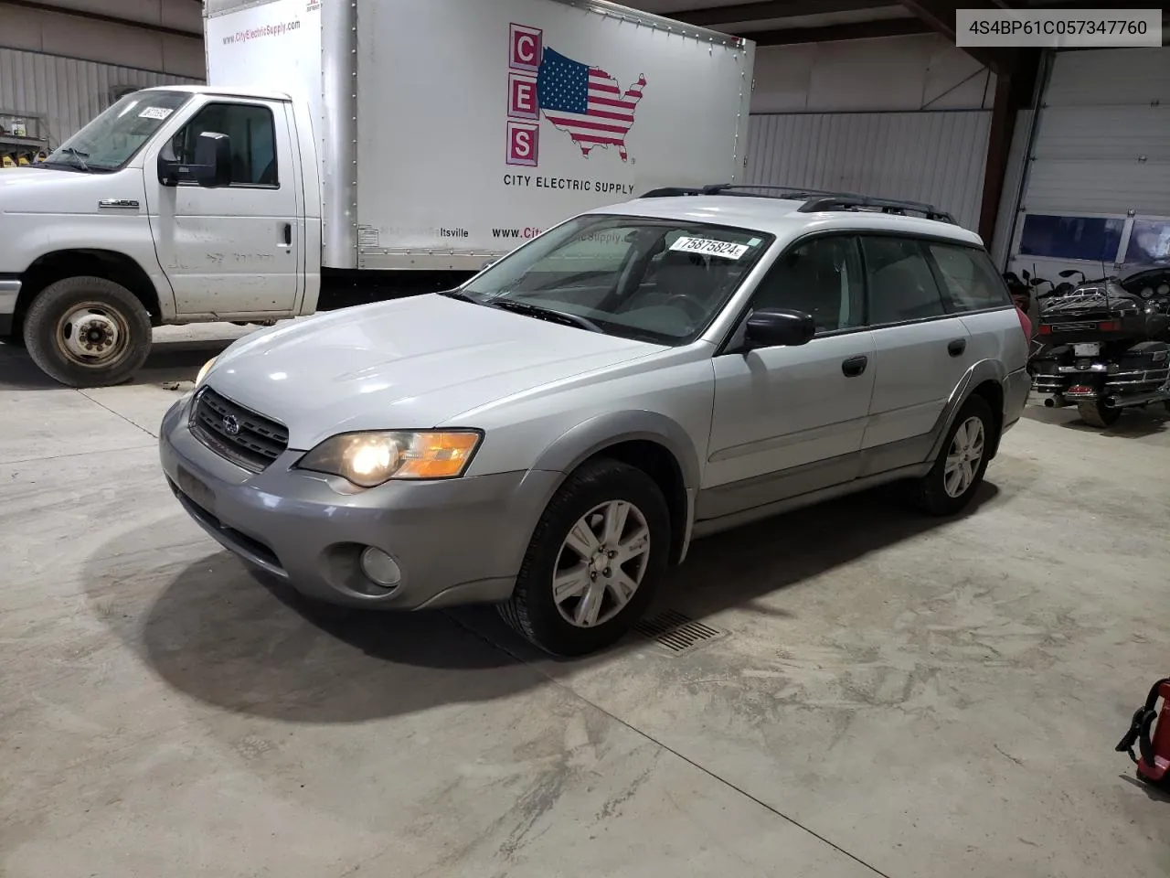 2005 Subaru Legacy Outback 2.5I VIN: 4S4BP61C057347760 Lot: 75875824