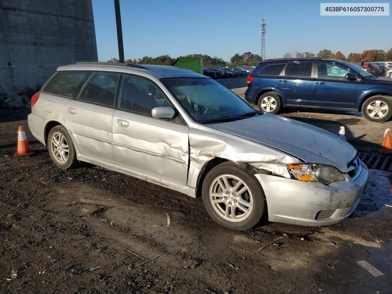 2005 Subaru Legacy 2.5I VIN: 4S3BP616057300775 Lot: 76631934