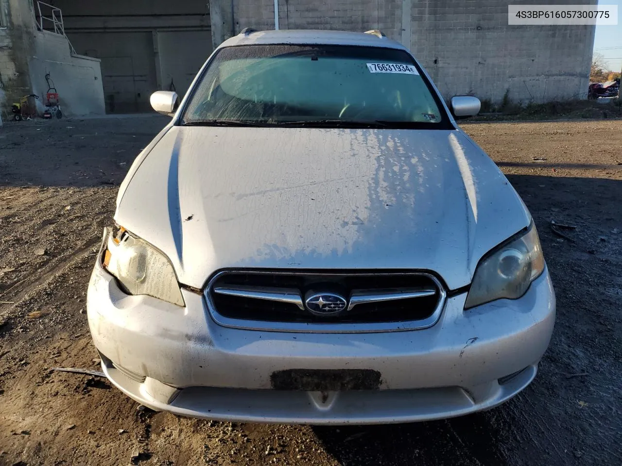 2005 Subaru Legacy 2.5I VIN: 4S3BP616057300775 Lot: 76631934