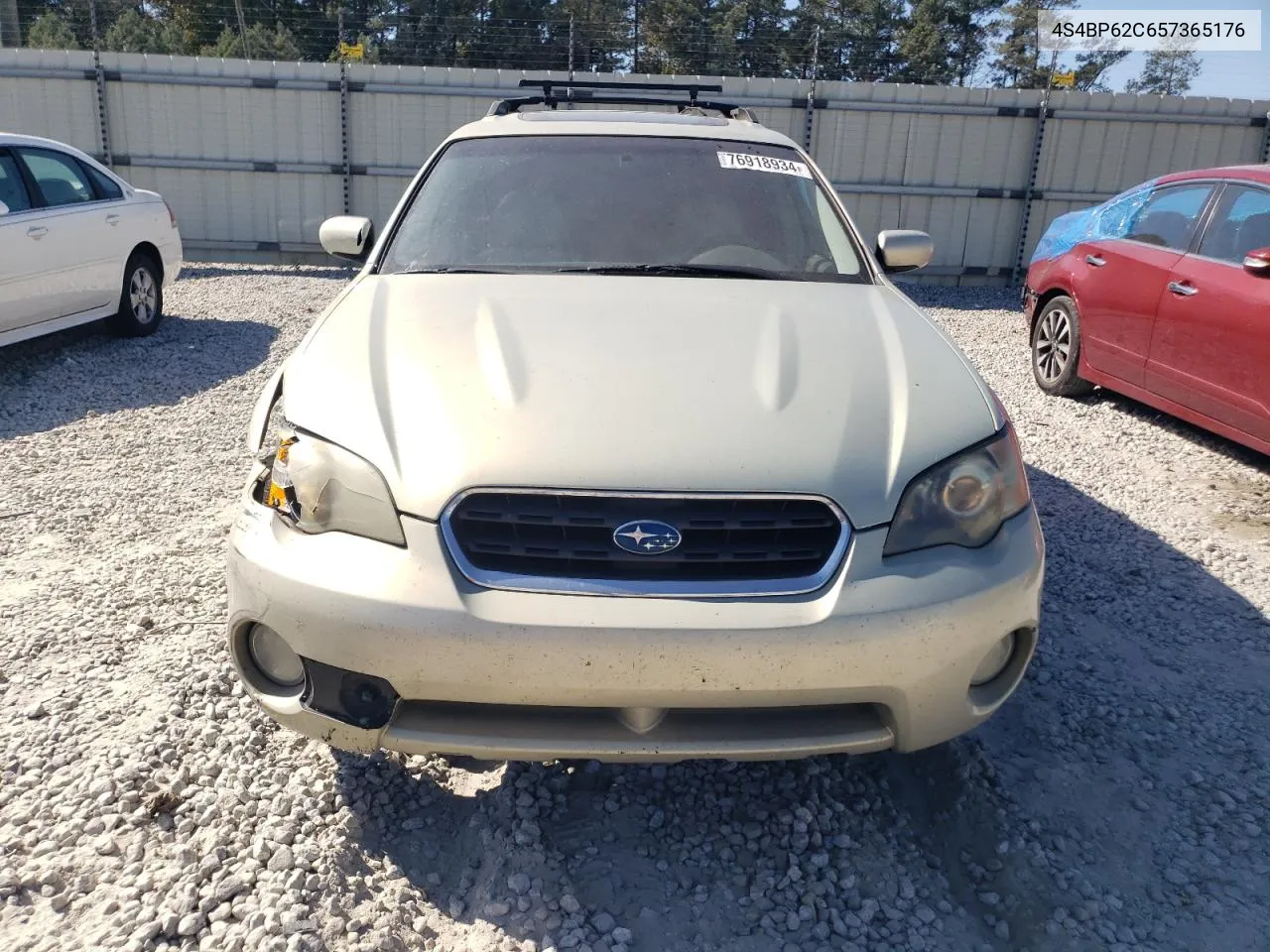 2005 Subaru Legacy Outback 2.5I Limited VIN: 4S4BP62C657365176 Lot: 76918934