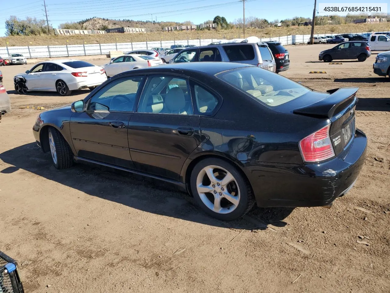 2005 Subaru Legacy Gt Limited VIN: 4S3BL676854215431 Lot: 80225554