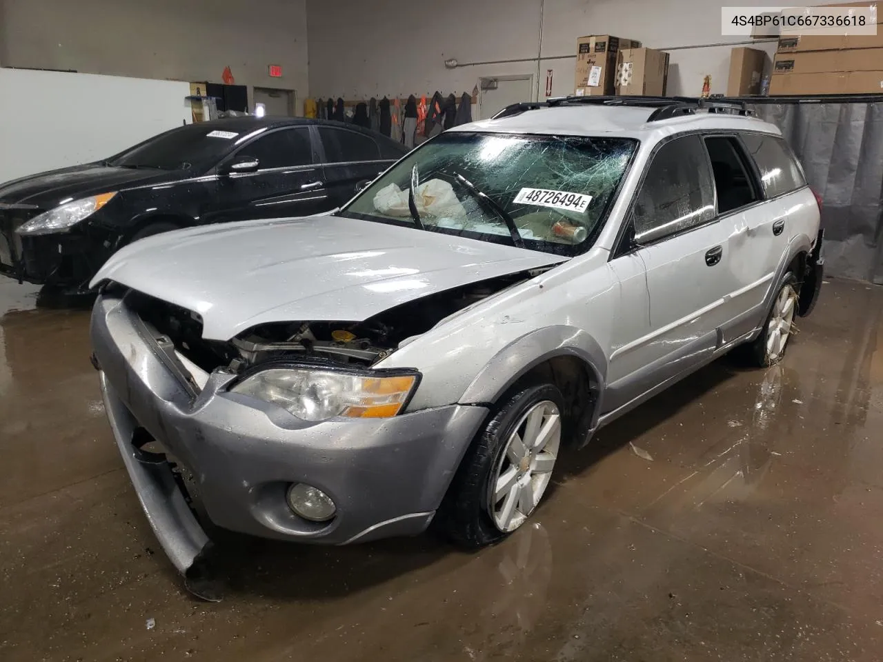 2006 Subaru Legacy Outback 2.5I VIN: 4S4BP61C667336618 Lot: 48726494