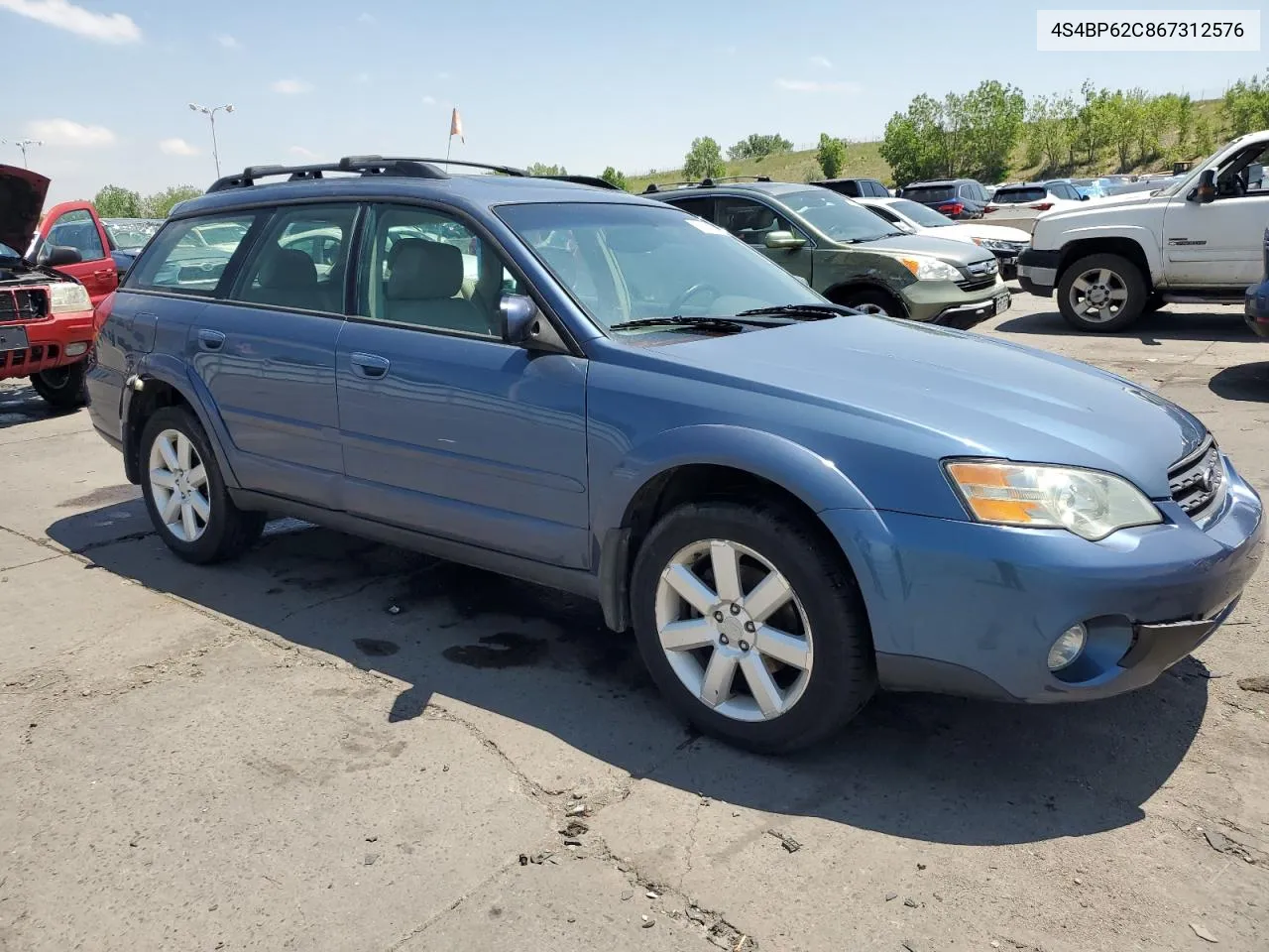 4S4BP62C867312576 2006 Subaru Legacy Outback 2.5I Limited