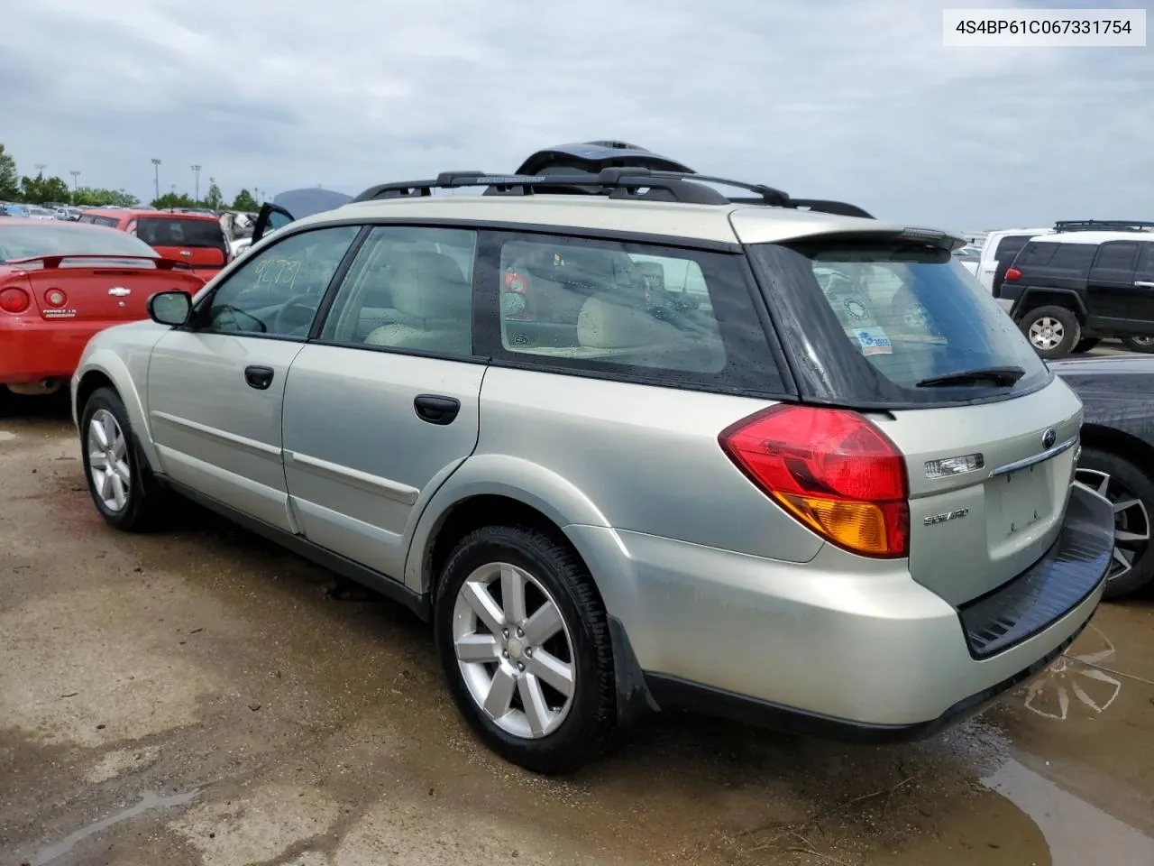 4S4BP61C067331754 2006 Subaru Legacy Outback 2.5I