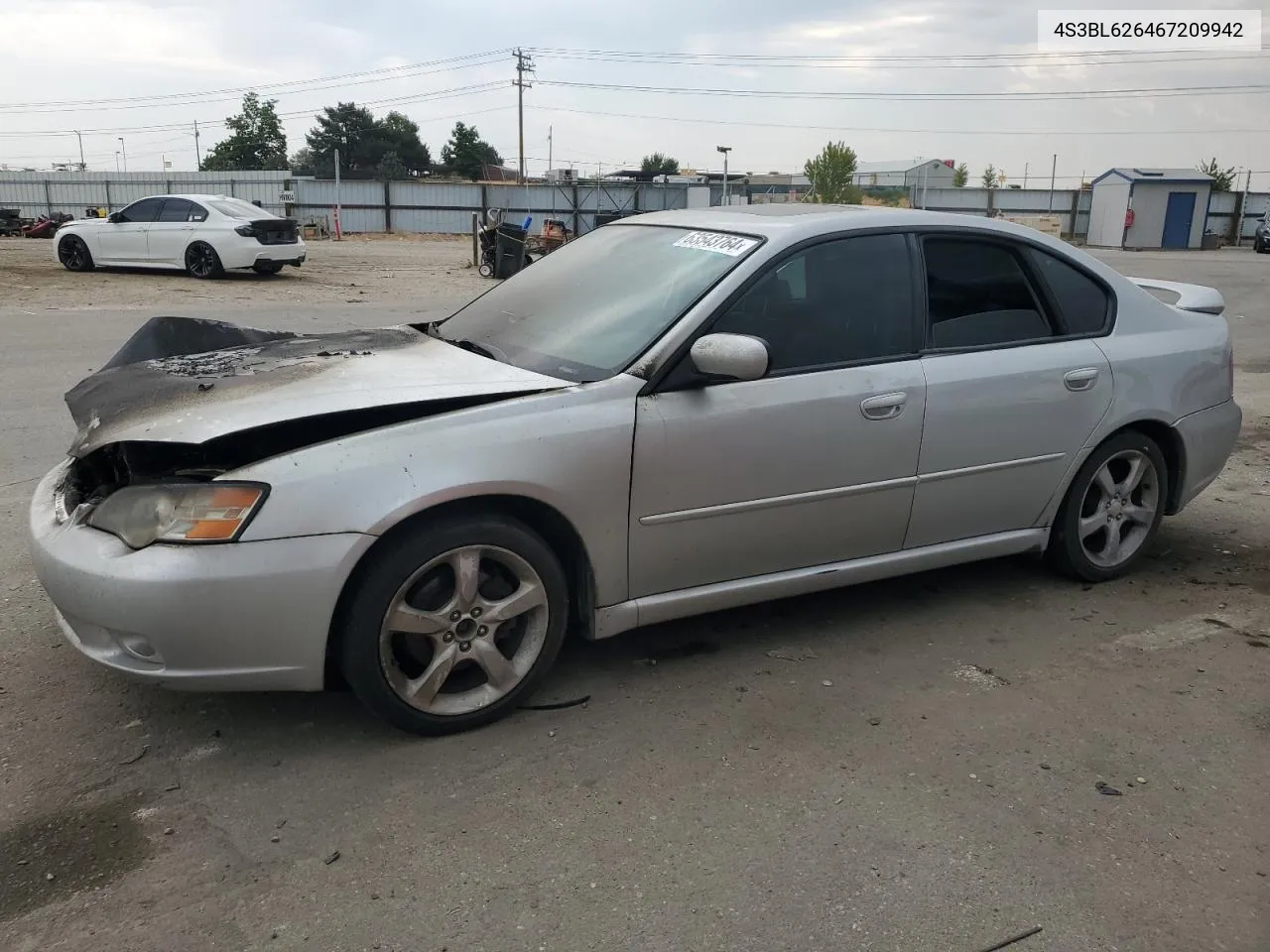 2006 Subaru Legacy 2.5I Limited VIN: 4S3BL626467209942 Lot: 63543764