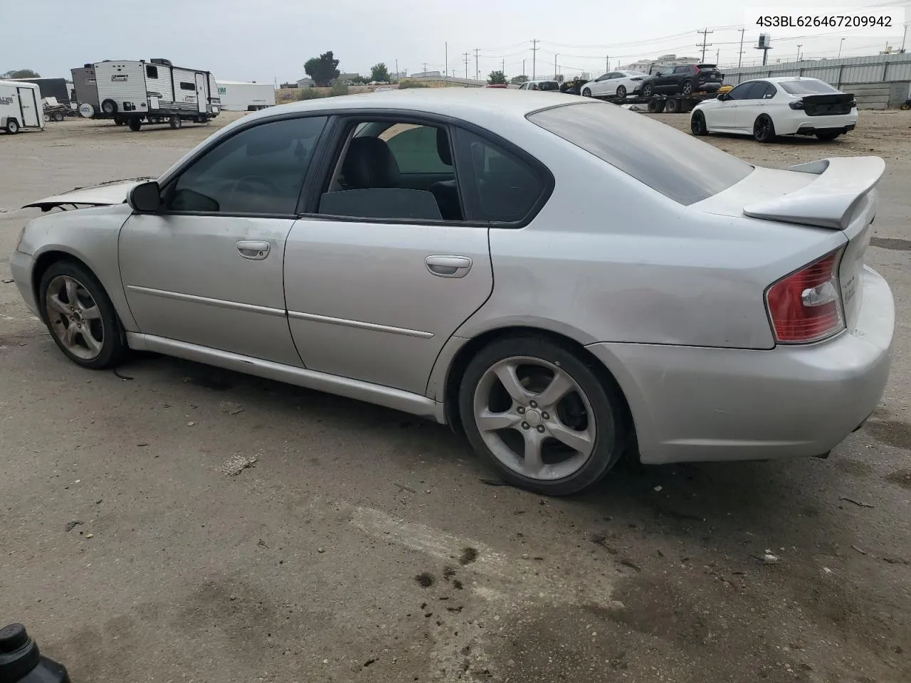 2006 Subaru Legacy 2.5I Limited VIN: 4S3BL626467209942 Lot: 63543764