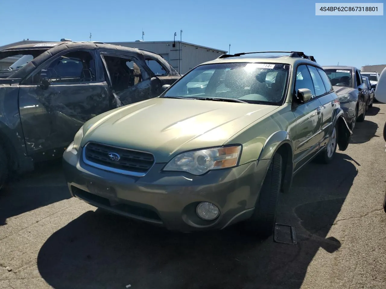 2006 Subaru Legacy Outback 2.5I Limited VIN: 4S4BP62C867318801 Lot: 67505414