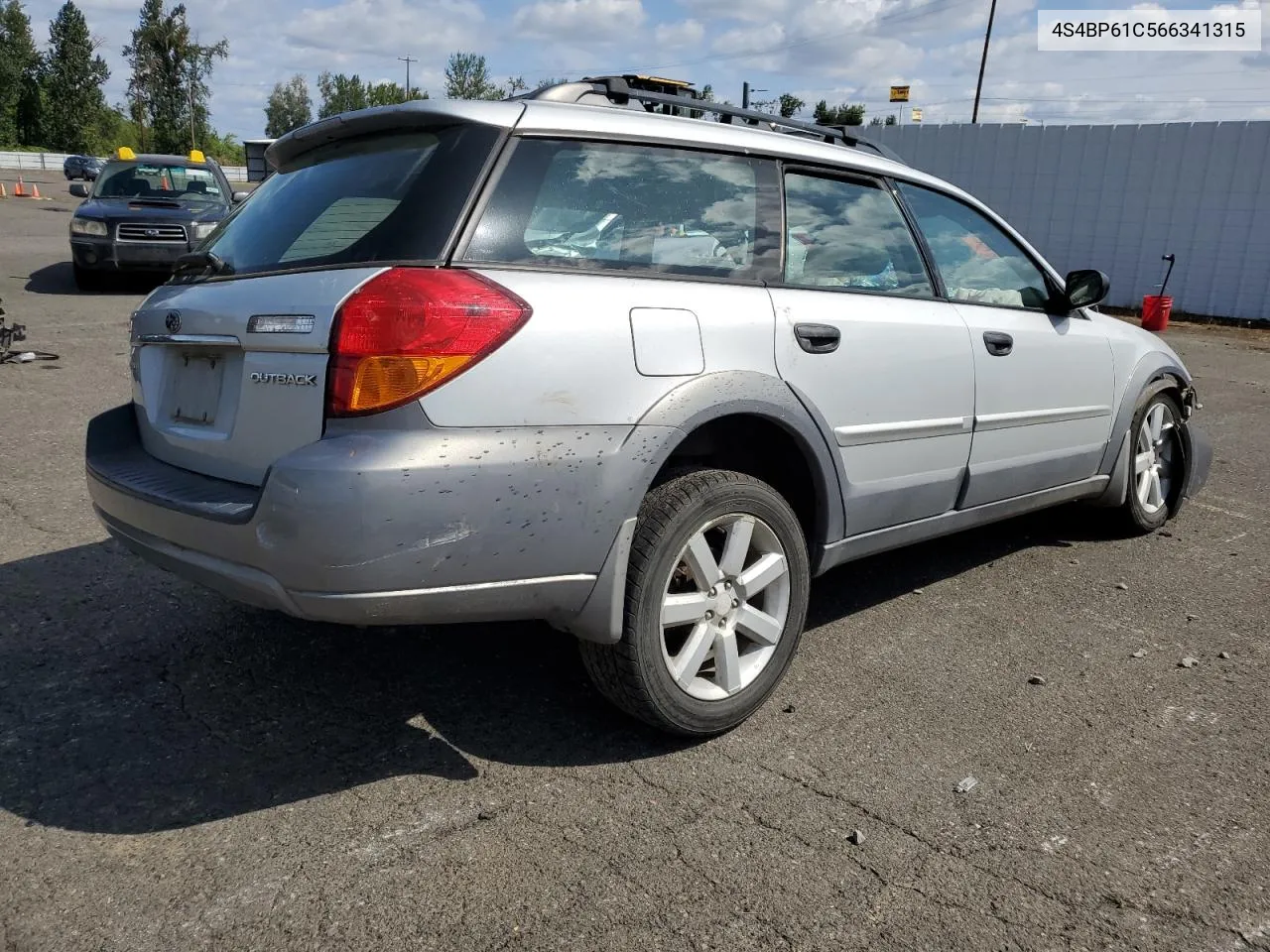 2006 Subaru Legacy Outback 2.5I VIN: 4S4BP61C566341315 Lot: 68739414