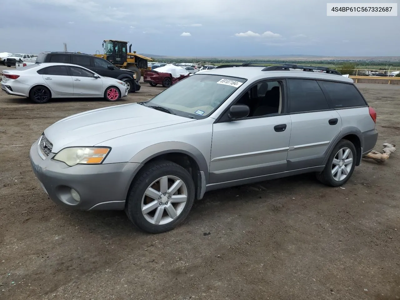 4S4BP61C567332687 2006 Subaru Legacy Outback 2.5I