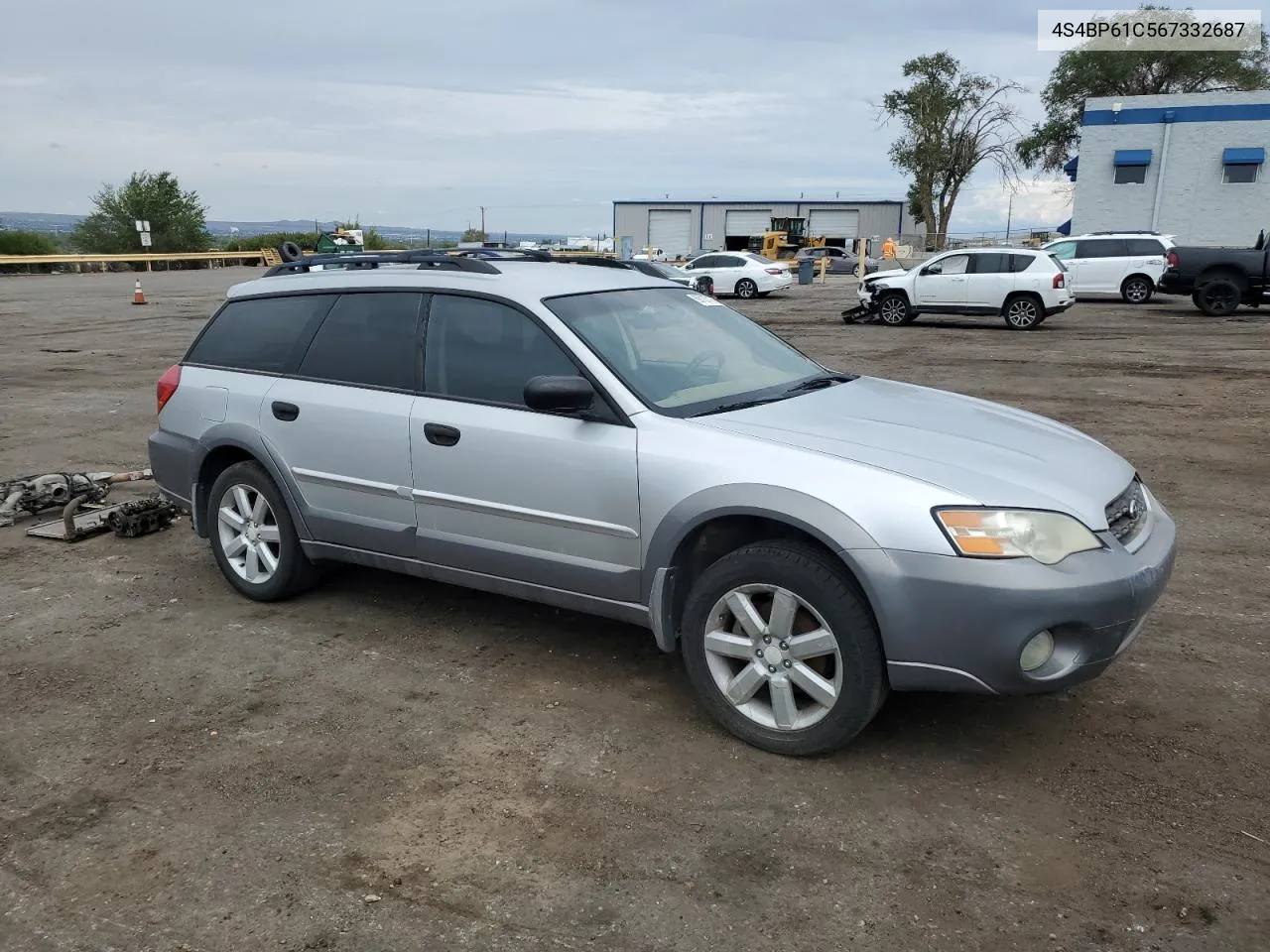 4S4BP61C567332687 2006 Subaru Legacy Outback 2.5I