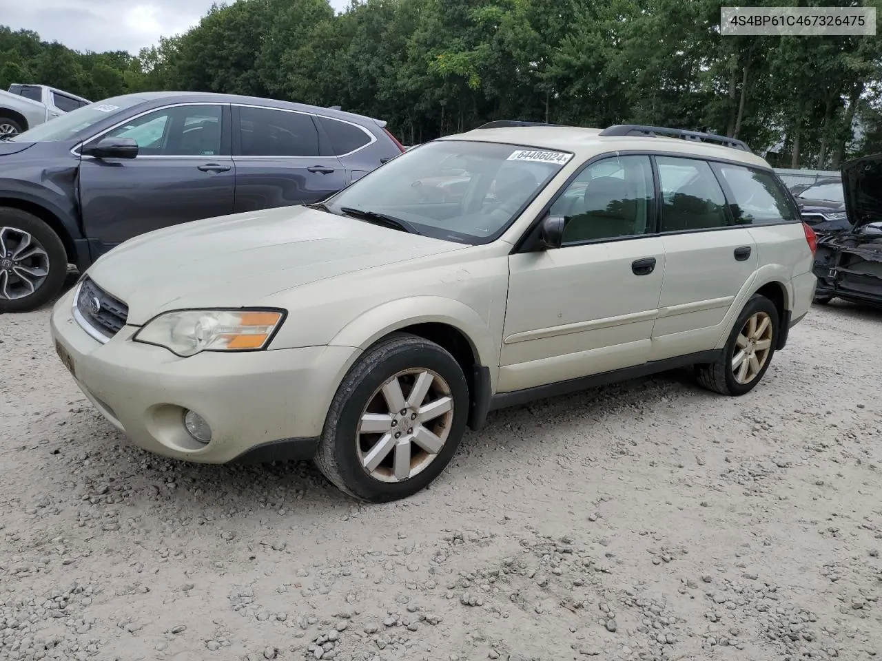 4S4BP61C467326475 2006 Subaru Legacy Outback 2.5I