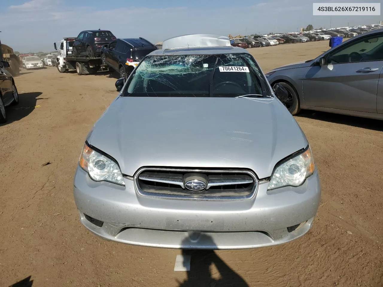 2006 Subaru Legacy 2.5I Limited VIN: 4S3BL626X67219116 Lot: 70641264