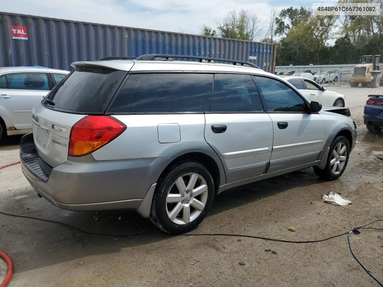 2006 Subaru Legacy Outback 2.5I VIN: 4S4BP61C667361082 Lot: 71121114