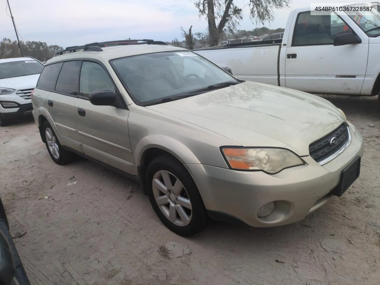 2006 Subaru Legacy Outback 2.5I VIN: 4S4BP61C367328587 Lot: 74679304