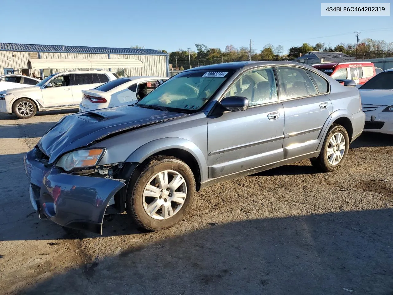 2006 Subaru Legacy Outback 3.0R Ll Bean VIN: 4S4BL86C464202319 Lot: 75662274