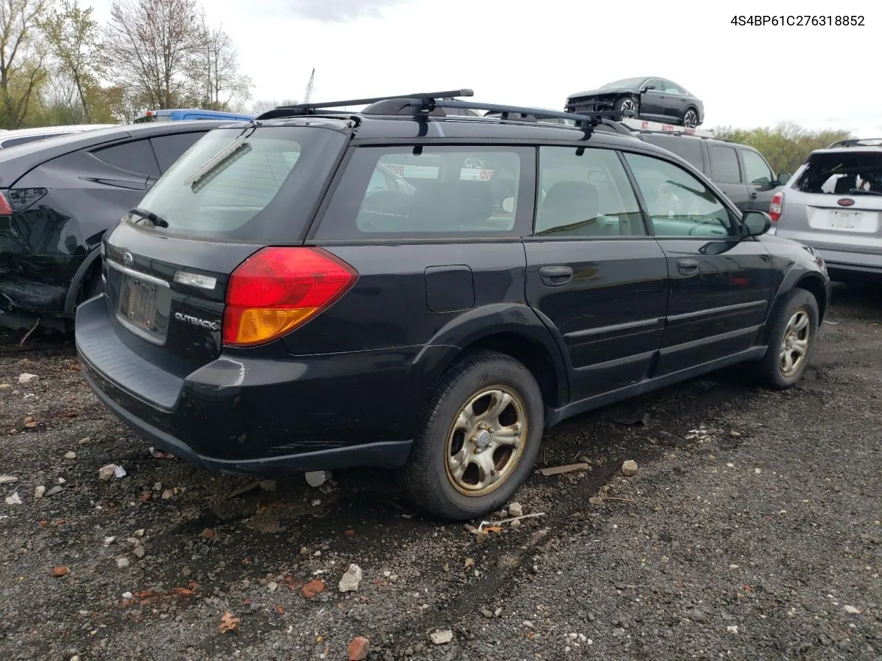 2007 Subaru Outback Outback 2.5I VIN: 4S4BP61C276318852 Lot: 53202804