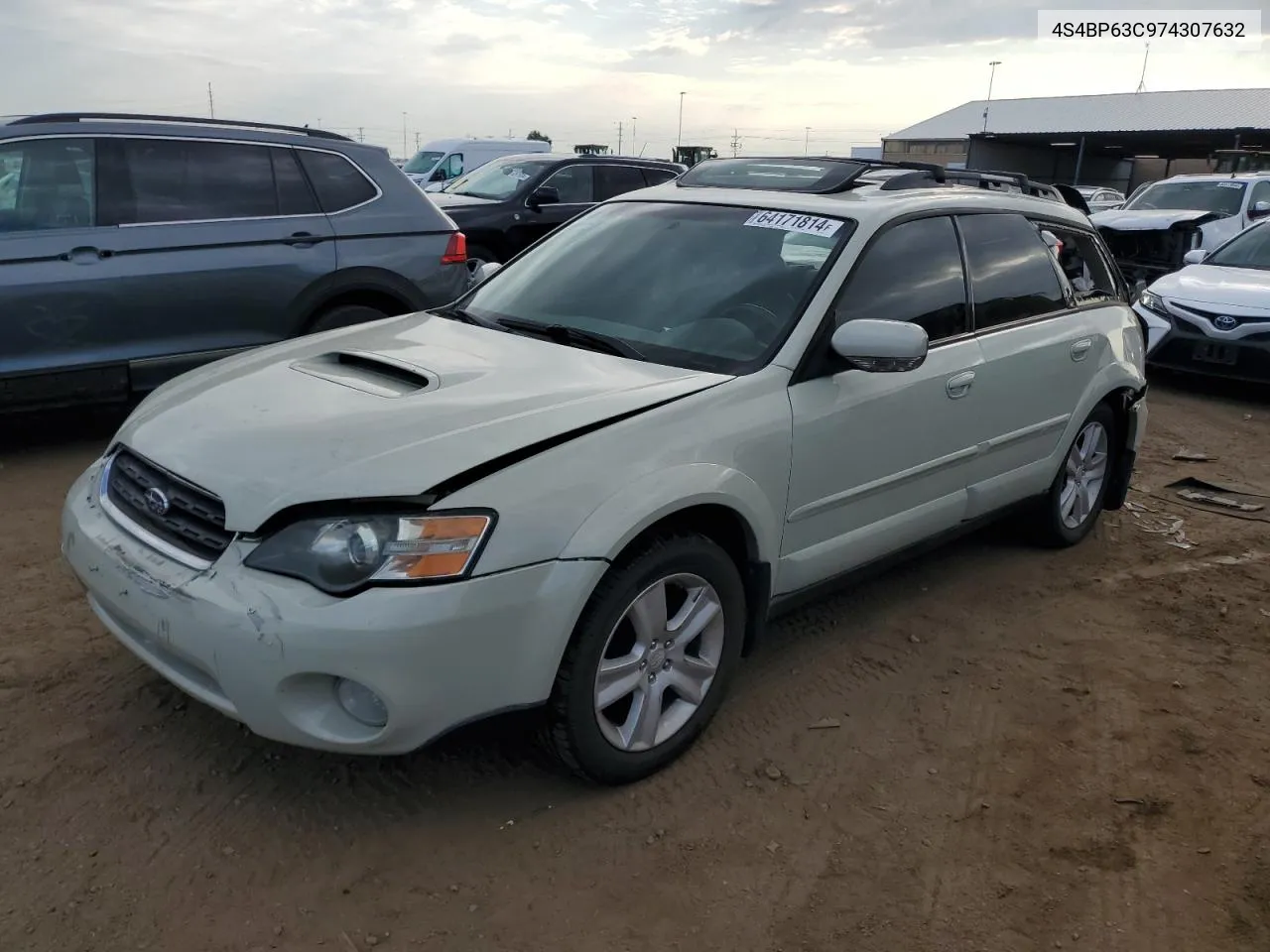 2007 Subaru Legacy Outback VIN: 4S4BP63C974307632 Lot: 64171814