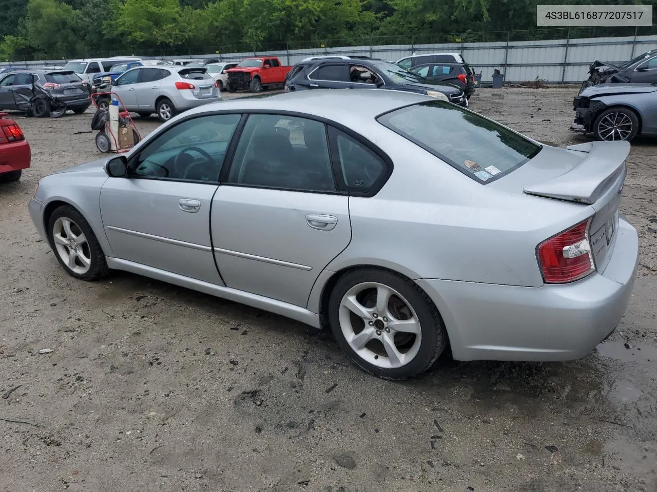 2007 Subaru Legacy 2.5I VIN: 4S3BL616877207517 Lot: 64600644