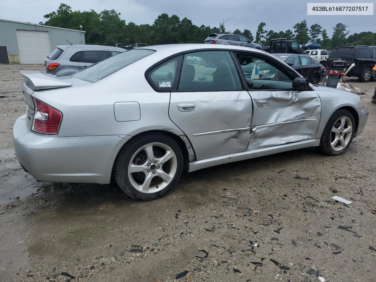 2007 Subaru Legacy 2.5I VIN: 4S3BL616877207517 Lot: 64600644