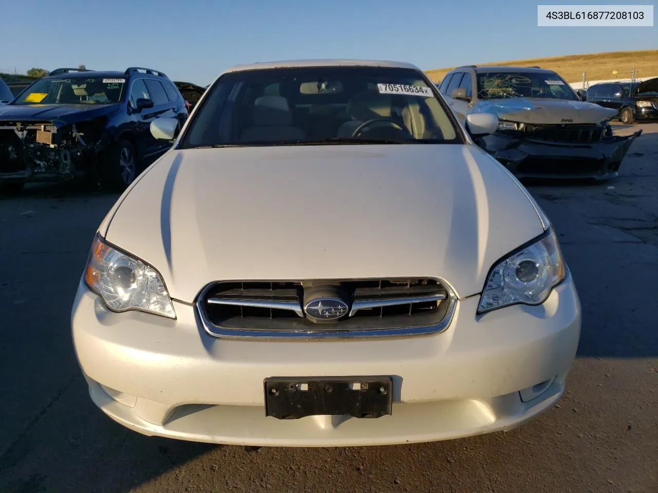 2007 Subaru Legacy 2.5I VIN: 4S3BL616877208103 Lot: 70516634