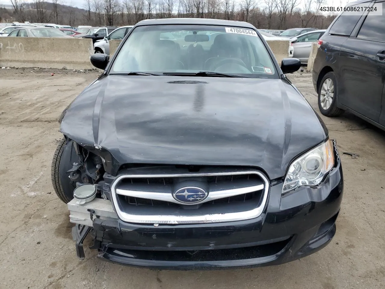 2008 Subaru Legacy 2.5I VIN: 4S3BL616086217224 Lot: 47004544