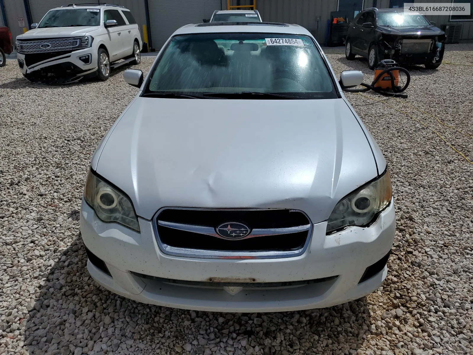 4S3BL616687208036 2008 Subaru Legacy 2.5I