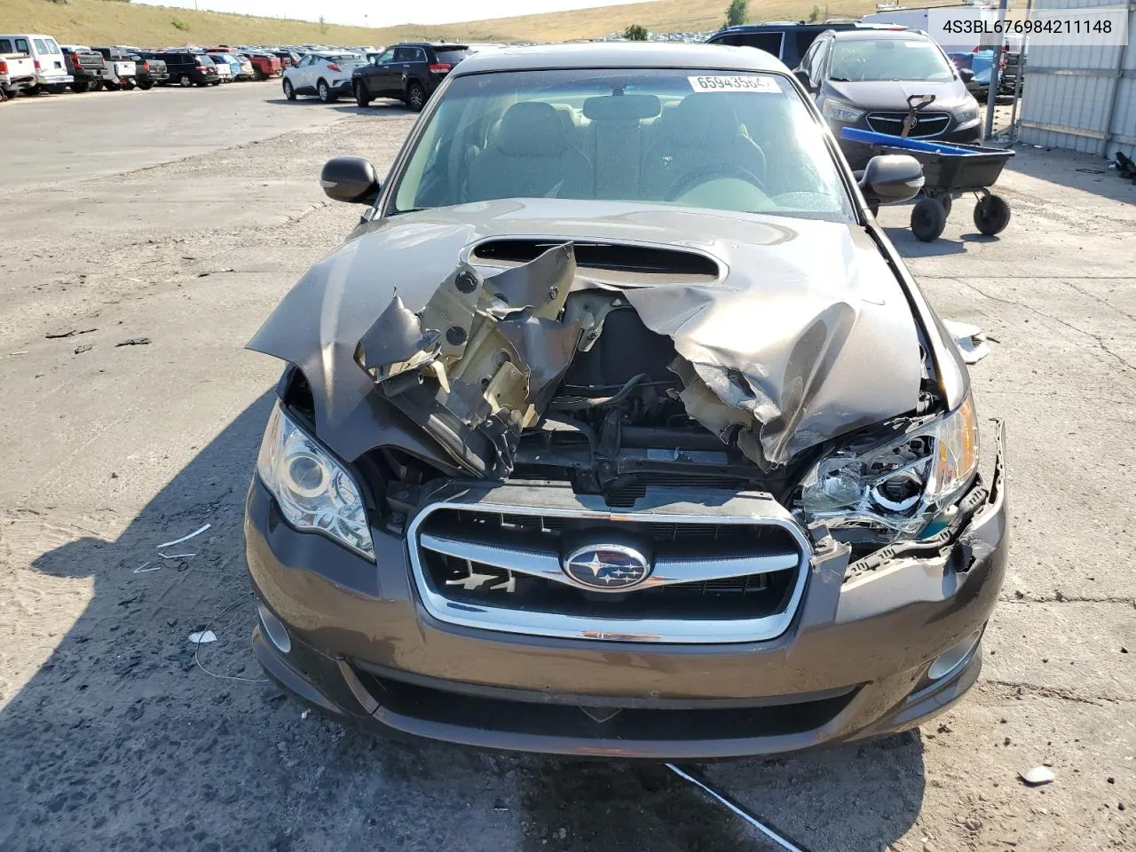 4S3BL676984211148 2008 Subaru Legacy Gt Limited