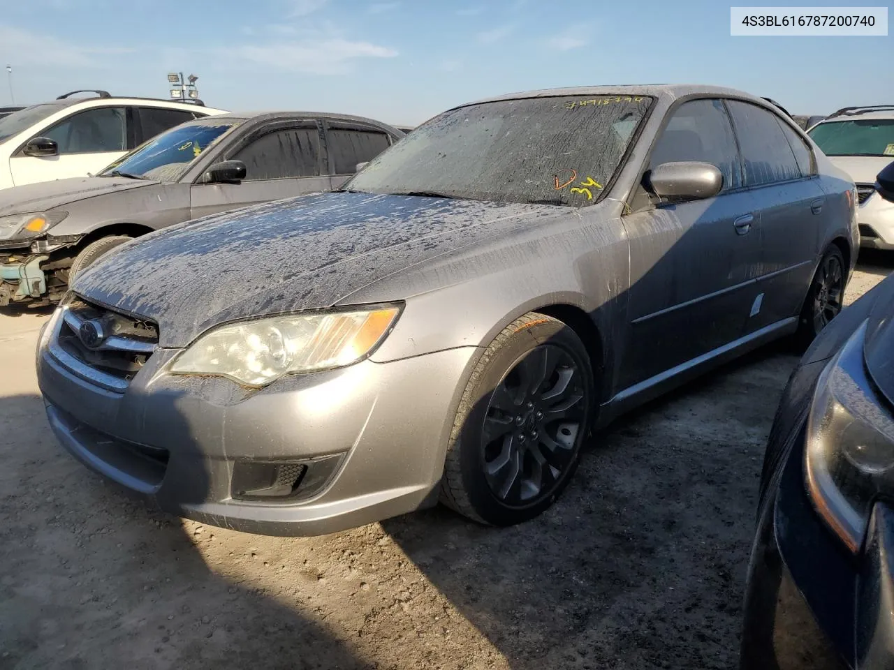 2008 Subaru Legacy 2.5I VIN: 4S3BL616787200740 Lot: 74918794