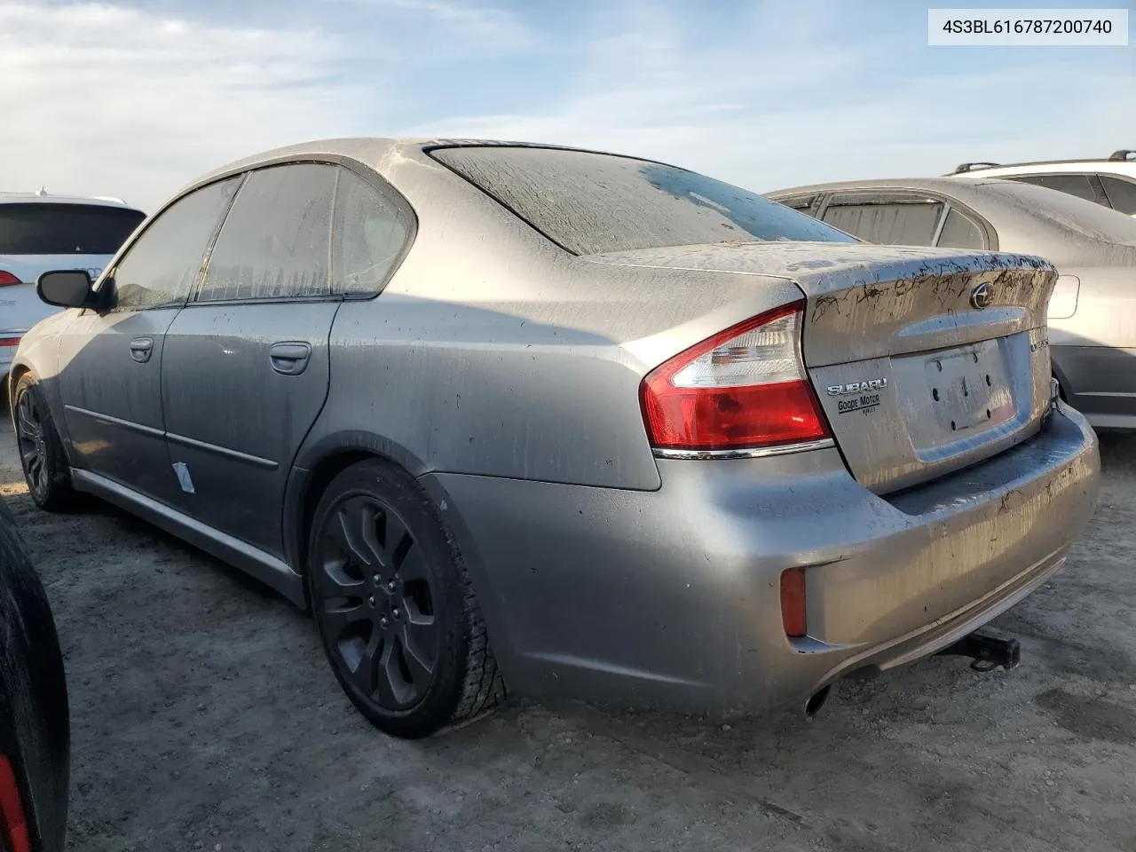 2008 Subaru Legacy 2.5I VIN: 4S3BL616787200740 Lot: 74918794