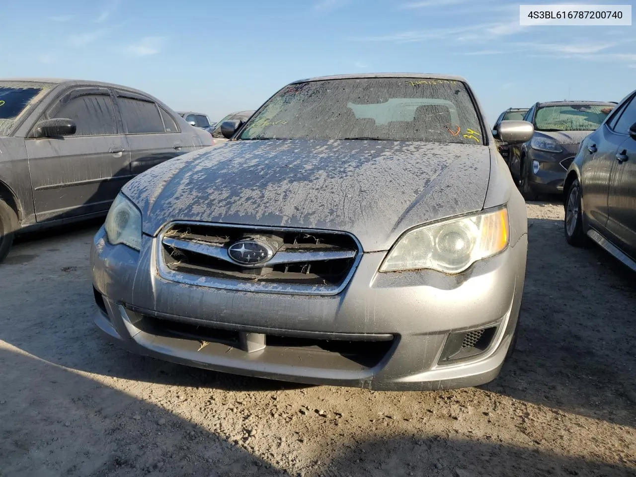 2008 Subaru Legacy 2.5I VIN: 4S3BL616787200740 Lot: 74918794