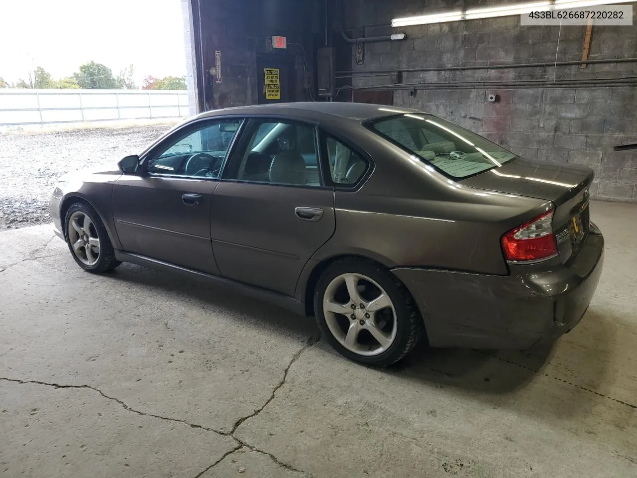 2008 Subaru Legacy 2.5I Limited VIN: 4S3BL626687220282 Lot: 76558994