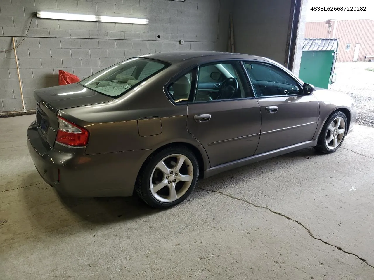 2008 Subaru Legacy 2.5I Limited VIN: 4S3BL626687220282 Lot: 76558994