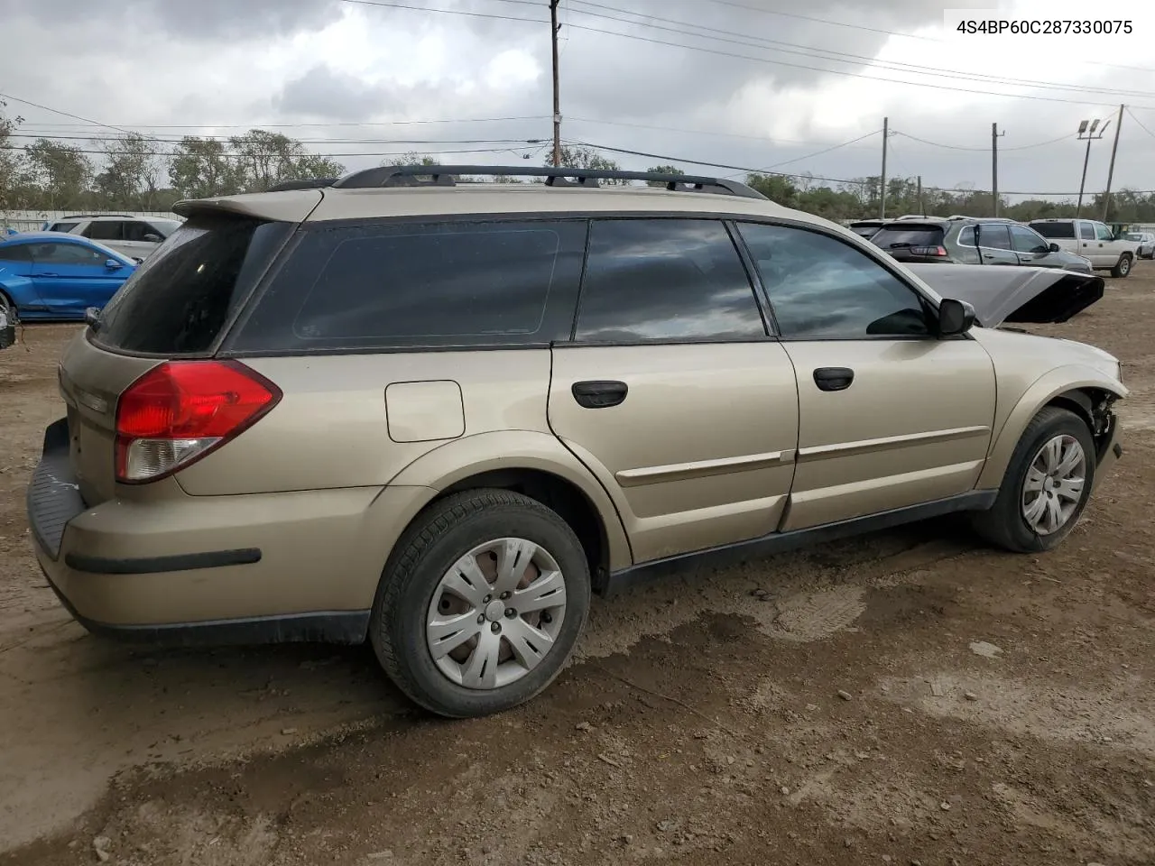 2008 Subaru Outback VIN: 4S4BP60C287330075 Lot: 77699424