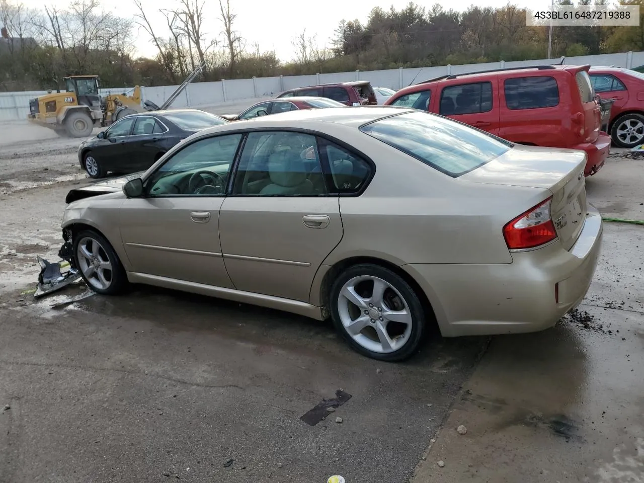 2008 Subaru Legacy 2.5I VIN: 4S3BL616487219388 Lot: 77797634